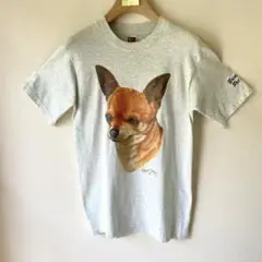 90s fruits of the room Dog Tシャツ チワワ 犬