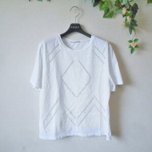 ザラ ZARA カットソー Tシャツ レディース S 夏