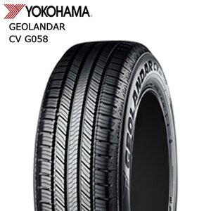 送料無料 215/65R16 98H YOKOHAMA ヨコハマ ジオランダー GEOLANDAR CV G058 21年製 新品 サマータイヤ 1本限り 【セール品】