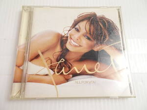 L234・JANET JACKSON - ALL FOR YOU CD 動作確認済 中古現状品