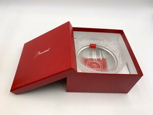 □2★ *Baccarat* バカラ アラベスク スモールボウル 12cm 食器 お皿 クリスタル (S0520)