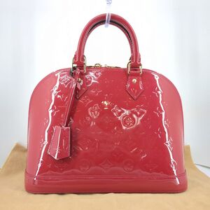 LOUISVUITTON ルイウ゛ィトン アルマPM ウ゛ェルニ スリーズ M90169 ハンドバッグ パテントレザー ◆3105/高林店 T