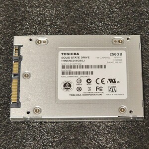 TOSHIBA THNSNC256GBSJ 256GB SATA SSD 正常品 2.5インチ内蔵SSD フォーマット済 PCパーツ 動作確認済 240GB 250GB