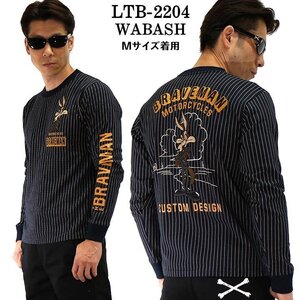 The BRAVE-MAN × LOONEY TUNES ルーニー テューンズ 【定価\8500＋税】 ロンTEE LTB-2204 WABASH サイズ XL