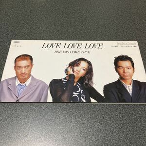 ドリカム LOVE LOVE LOVE ８センチ シングル 中古