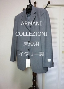 未使用 アルマーニ コレツォーニ ARMANI COLLEZIONI イタリー製スーツ 46 スリーシーズン 正規品 ゼニア バーバリー