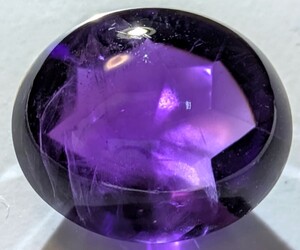 聖化された霊石 天然アメシスト 10.52ct アメジスト ルース 宝石 パワーストーン 解毒 恋愛成就 不眠解消 護符 精神機能 解毒 jewelry 宝石