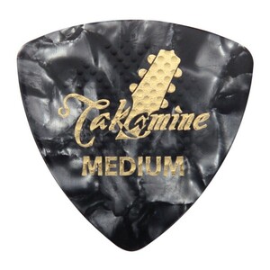 ギターピック 10枚 セット タカミネ 0.75mm トライアングル P1B MEDIUM セルロイド TAKAMINE