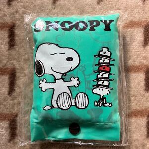 ファミリーキャラクター ポーチ付きエコバッグ １個 スヌーピー SNOOPY エコバッグ　新品未使用