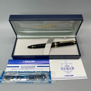 未使用保管品　SAILOR セーラー 万年筆 FOUNDED 1911 プロフィット ペン先 14K 585 