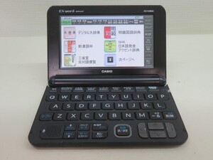 170コンテンツ■CASIO XD-K9800 電子辞書 ex-word カシオ エクスワード タッチペン 電池付き 動作品 13072■！！