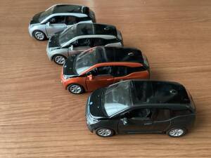 最安値 新品 キンスマート1/32 BMW i3 4種コンプセット 