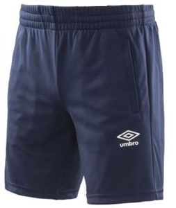 【KCM】Z-umbro-323-160★展示品★【UMBRO/アンブロ】ジュニア ワンポイントショーツ ショートパンツ サッカー　UMJNJD87　ネイビー　160