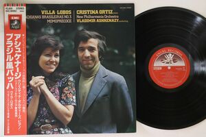 LP Christina Ortiz, Vladimir Ashkenazy Villa Lobos: Bachianas Brasileiras No.3, Momo-precoce-fantasy For Piano And Orchestra/00260