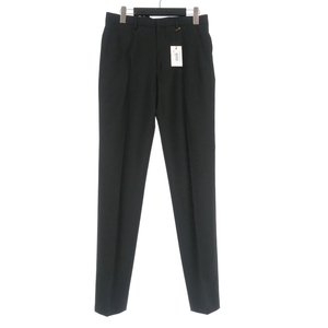 未使用品 ドリスヴァンノッテン DRIES VAN NOTEN 24AW PATRINO PANTS トラウザーズパンツ スラックス 46 ブラック 黒 242-020903-9210 メン