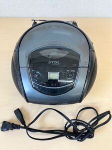 （Y-1215)長期保管品昭和小型家電　CDプレーヤー TDK