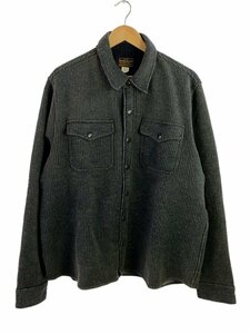 RRL◆ジャケット/XL/コットン/GRY/ビーチクロスジャケット