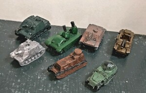 ◎1/144戦車7点セット◎ガレージキットやWTMの改造パーツを組み合わせて完成したもの ◎オリジナル車輛もあり●週2割引、再出品時に戻る