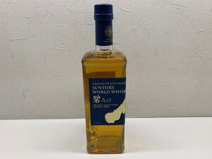 【未開栓】SUNTORY サントリー 碧 Ao アオ ウイスキー 700ml 43％ 古酒