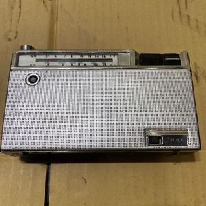 【H32】National PANASONIC T-801S カバー付き アンティーク【未確認】【60s】