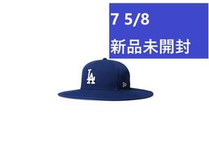 HOME GAME NEW ERA Los Angeles Dodgers CO FITTED LONGBRIM HAT ROYAL 7 5/8