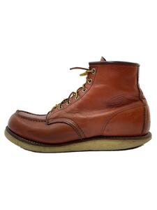 RED WING◆レースアップブーツ/US9/ブラウン/レザー/08875