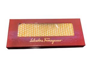 Salvatore Ferragamo (サルヴァトーレフェラガモ) ネクタイ ヒヨコ 総柄 シルク オレンジ メンズ/025