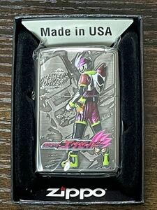 zippo 仮面ライダー エグゼイド 20周年記念 50個限定生産 20th 2019年製 MASKED RIDER 両面デザイン デットストック ケース 保証書