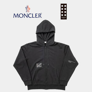 ◆新品◆モンクレール ジーニアス【Moncler Genius】MAGLIA CARDIGAN Fragment 藤原ヒロシ ジップアップパーカー フーディー 黒 XL 8G00015