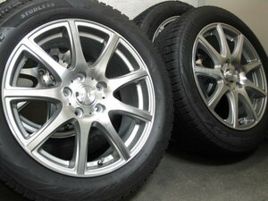 ■美品■MILUA TRANSTEC901 S/P17インチ＆ 205/55R17 4本■ノア/ヴォクシー/ステップワゴン/ストリーム等■