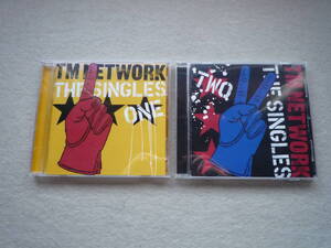 TM NETWORK　アルバム　THE SINGLES 1・2　2枚セット