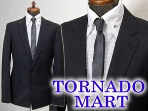 新品▼トルネードマートスーツＬTORNADO MART▼セットアップスーツ▼黒▼さりげない光沢感▼