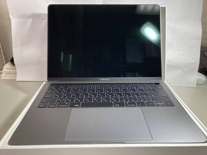 新品同様★MPXV2J/A [スペースグレイ]MacBook Pro Retinaディスプレイ Apple★第7世代Core i5/8GB/SSD256GB/動作確認済み/充放電回数:328回