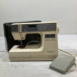 ◎ 【ジャンク品】 JANOME ジャノメ コンピューターミシン ハンドクラフト 手芸 手工芸 7300 現状品 ni 12.02kg