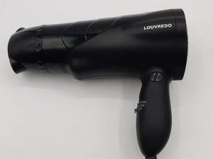 【管⑪】LOUVREDO/ルーヴルドー/復元ドライヤー/LJ-365/黒/ヘアドライヤー/中古