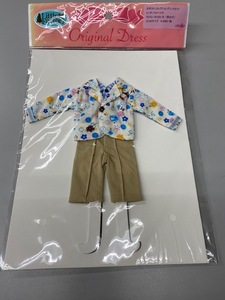 未使用　リカちゃんキャッスル　おめかしコレクションドレスセットby オノリョーシカ　男の子　22㎝サイズ