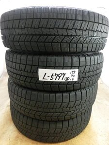 L-5797 溝あり 中古スタッドレス ダンロップ WINTER MAXX WM03 175/70R14 84Q (4本)