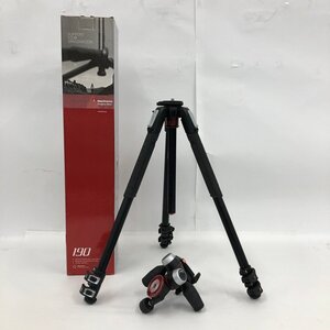 Manfrotto マンフロット　三脚 190プロ MT190XPRO3　箱付属【CLAQ3006】