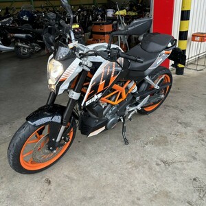 格安　KTM　390DUKE　DUKE390　デューク　セル始動　液晶メーターモデル　12412ｋｍ　平成26年式　R7年4月　　