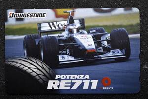 未使用　F1 BRIDGESTONE　1990年代　テレホンカード　テレカ　50度数　 10282-G1