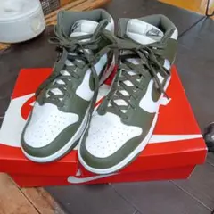 Nike Dunk High Championship カーキ