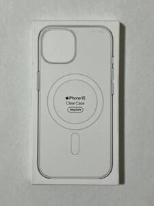 ◆未使用◆Apple純正◆iPhone 15 クリアケース