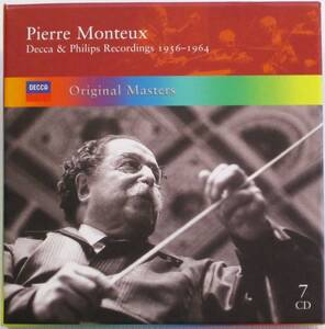 ＣＤ◆ピエール・モントゥー デッカ＆フィリップス録音集 1956-1964◆ピエール・モントゥー指揮ウィーン・フィル他　７枚組　輸入盤