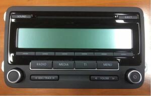 VW純正CD/チューナー VW-1K0 035 183 BP-7 647 209 360中古美品