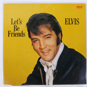 ドイツ盤 ELVIS PRESLEY/LET’S BE FRIENDS/RCA INTERNATIONAL NL89131