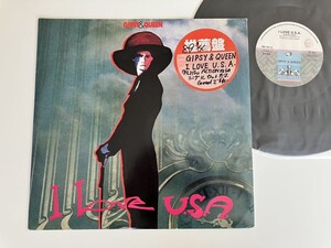 【伊オリジナル】Gipsy & Queen/ I Love U.S.A.(ExtendedRadioInst)12inch TIME-RECORDS ITALY TRD1071 89年Hi-NRGITALO DISCOEUROBEAT