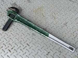 6B68 SUPER TOOL パイプレンチ HEAVY DUTY 24 工具 ALUMINIUM ALLOY アルミパイプレンチ アルミ スーパーツール 600mm TW-600 中古