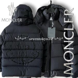 【初売り】新入荷 本物 新品 43813103 MONCLER モンクレール/サイズ0/大人気 PALLARDY ダウンジャケット フーディー 同色デカロゴ