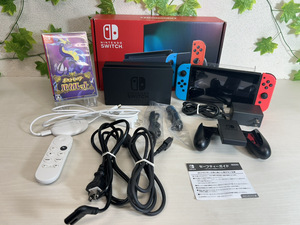 7186-02★1円スタート★通電確認済♪任天堂Nintendo Switch 本体/ソフト：ポケットモンスター　バイオレット/ クロームキャスト 他あり★