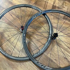 ジップ　ZIPP202 チューブラーホイール 700c 中古品　ベアリングはセラミックスピードに交換済みノーマルベアリング付き